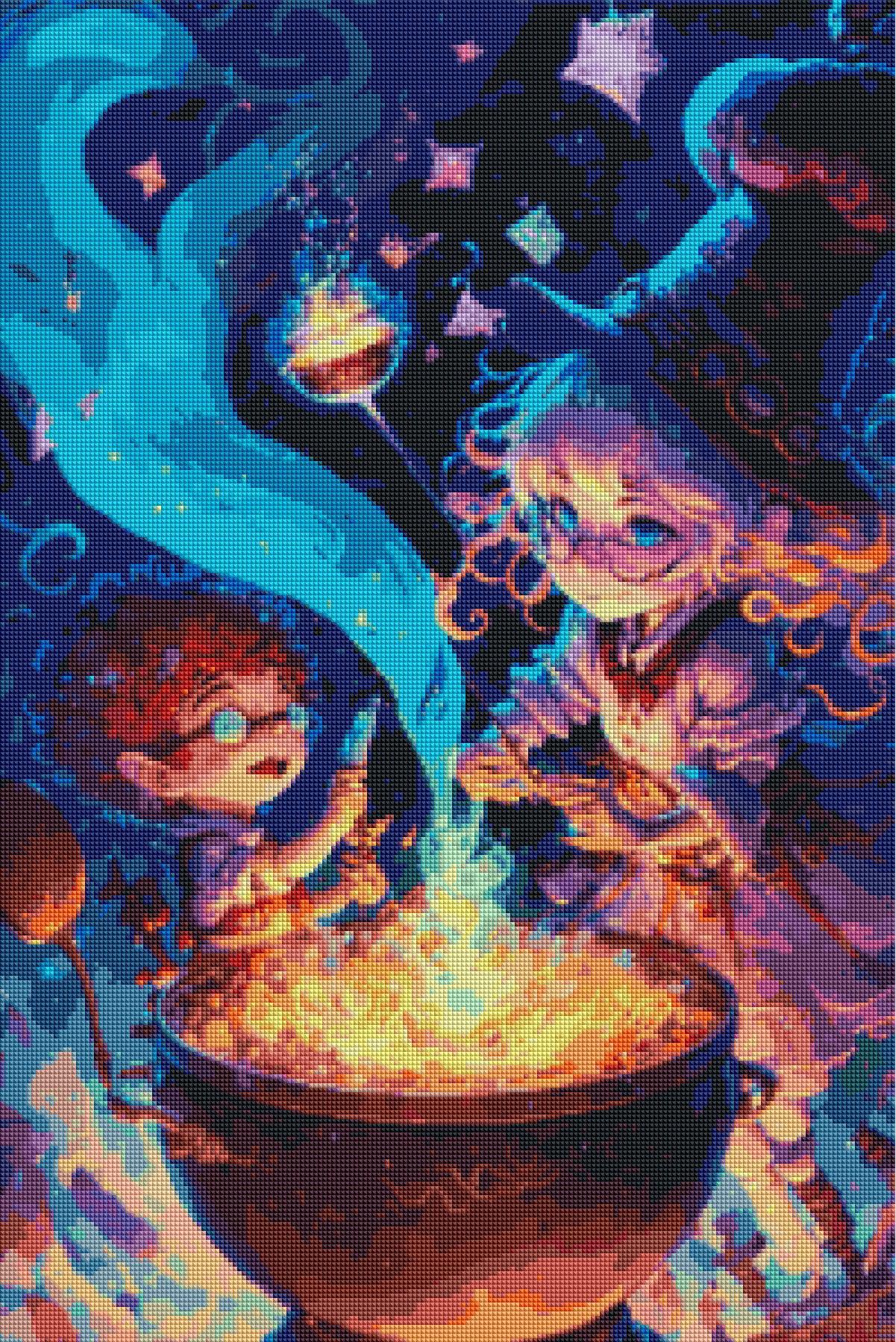 Wizard's Potion — Diamond Painting Kit