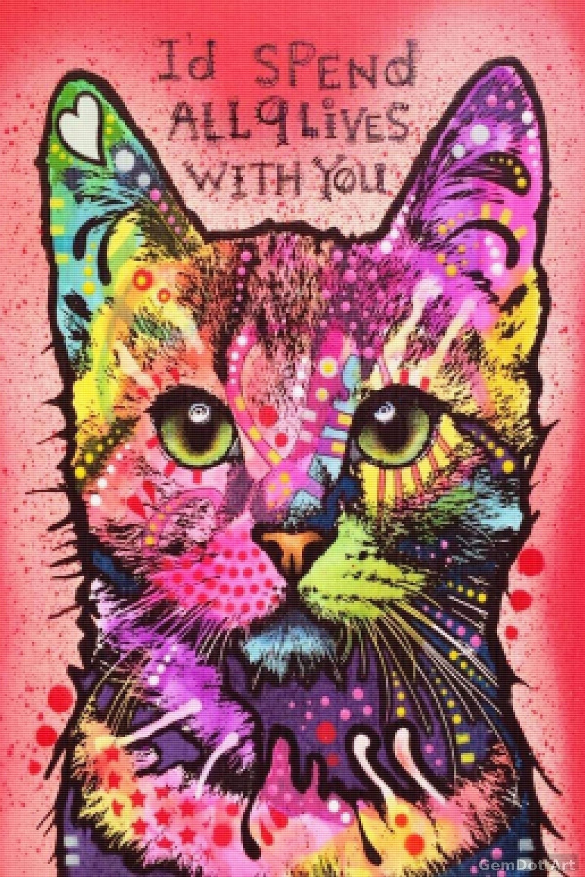 9 Lives — Diamond Painting Kit