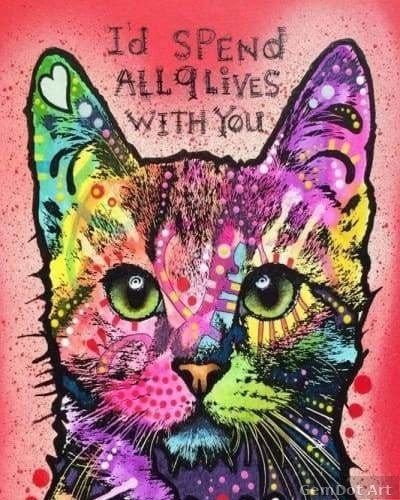9 Lives — Diamond Painting Kit