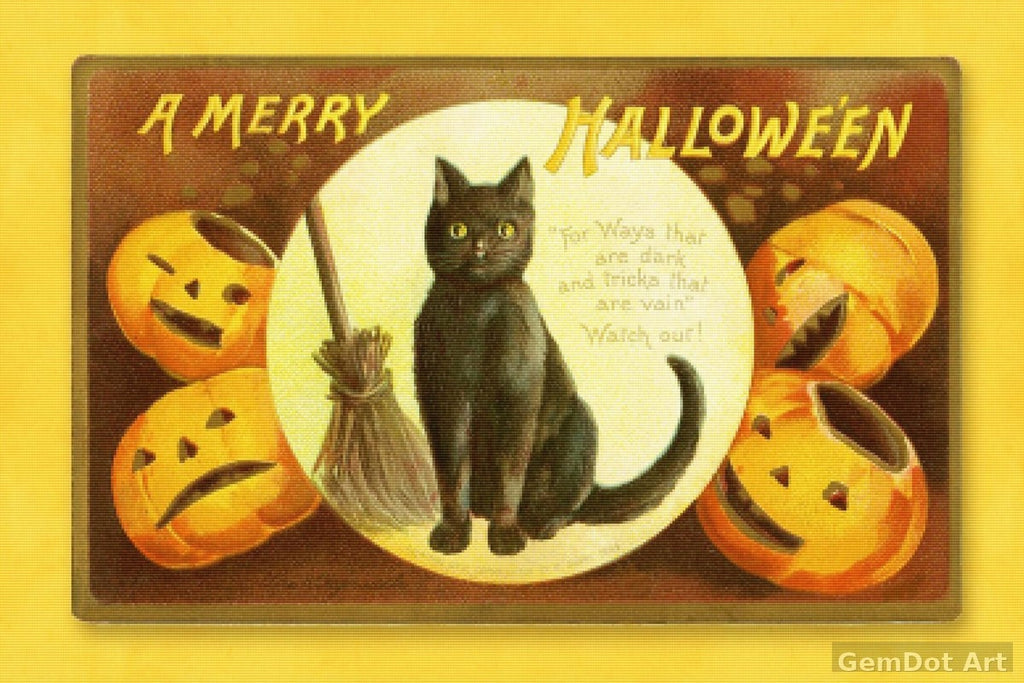 A Merry Halloween — Diamond Painting Kit