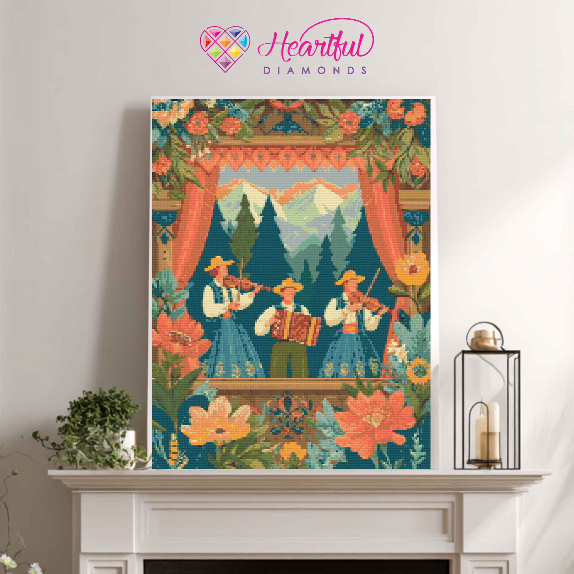 Oktoberfest Reverie — Diamond Painting Kit