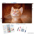 Angel Kitty — Diamond Painting Kit