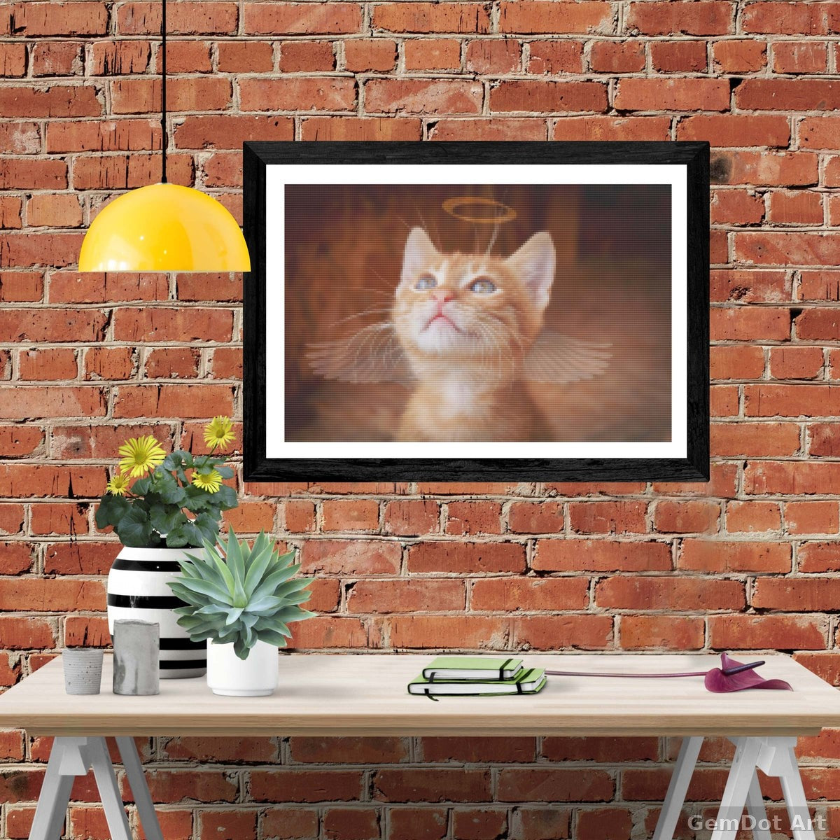 Angel Kitty — Diamond Painting Kit