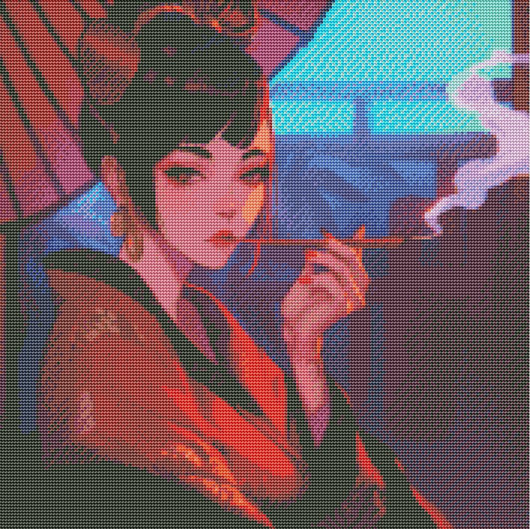 Japanese Courtesan — Diamond Painting Kit
