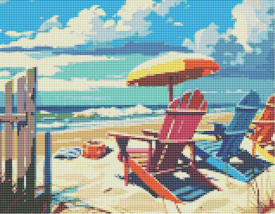 Beach Paradise — Diamond Painting Kit