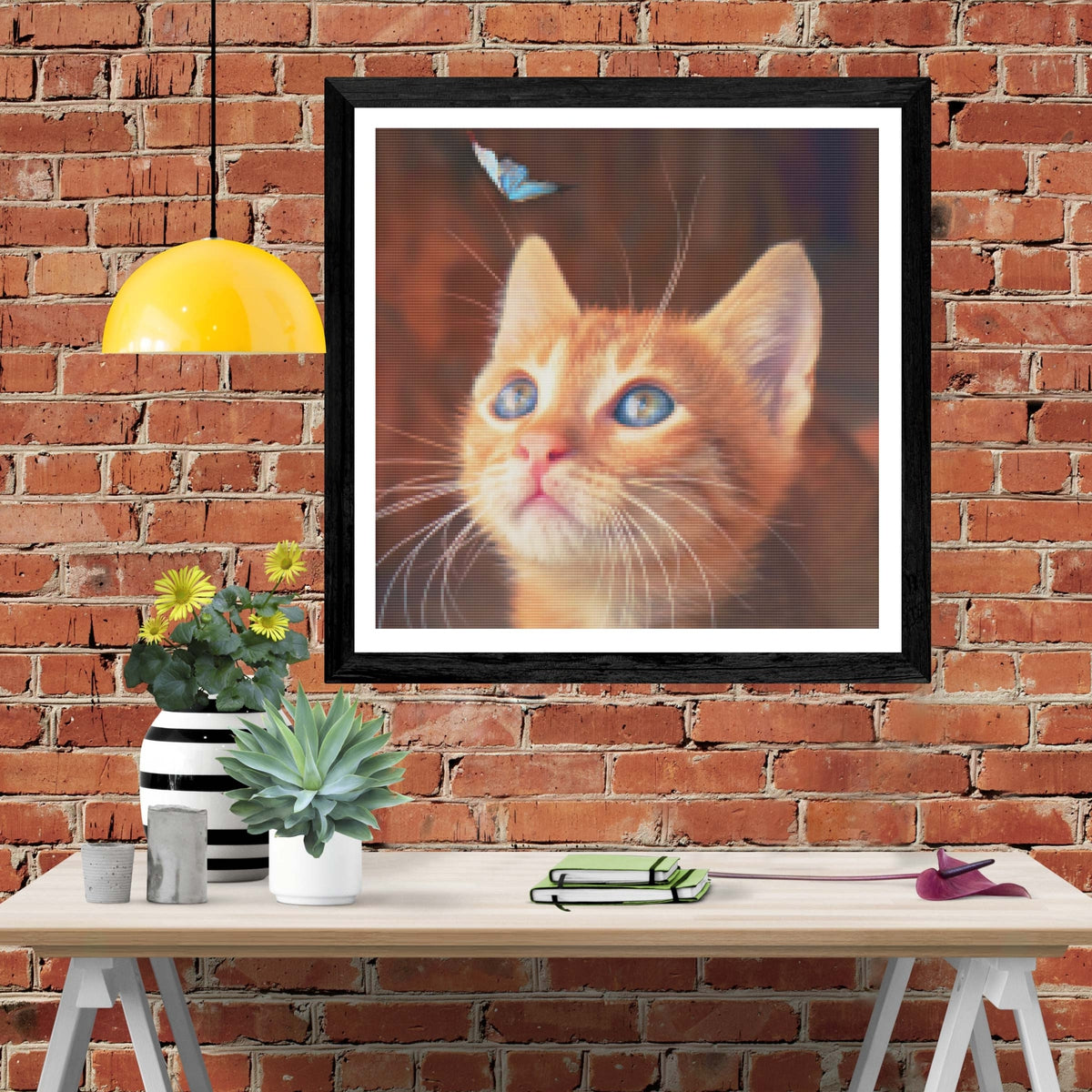 Butterfly Eyes — Diamond Painting Kit