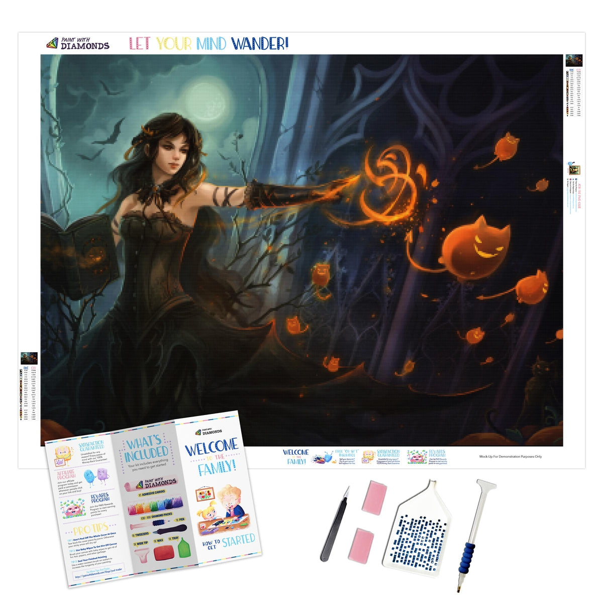 Cast Your Spell — Diamond Painting Kit
