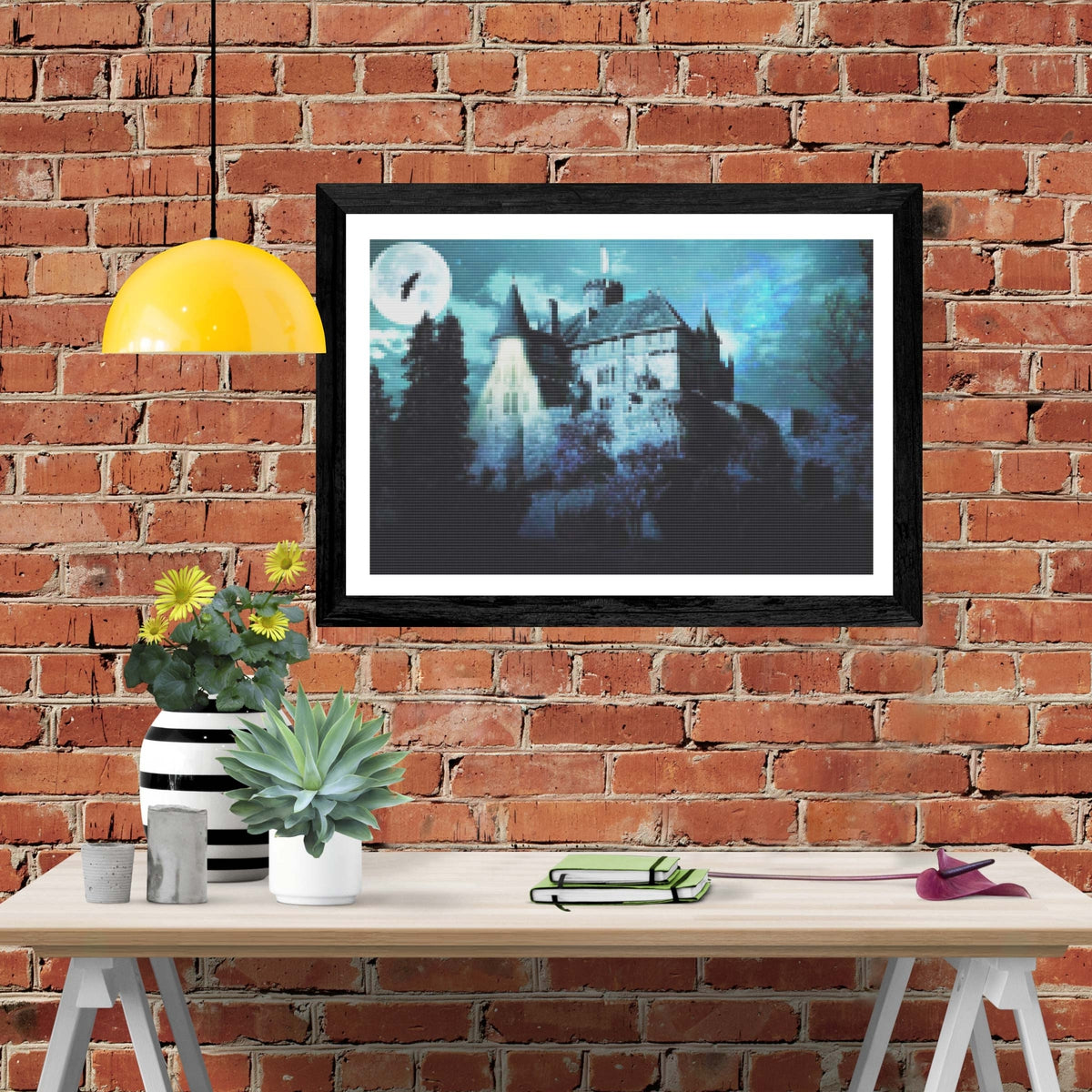 Castle On The Hill — Diamond Painting Kit