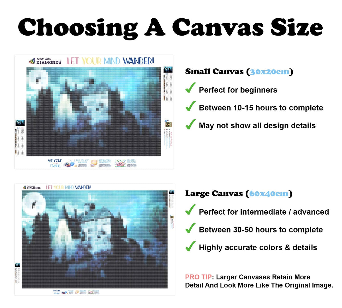 Castle On The Hill — Diamond Painting Kit