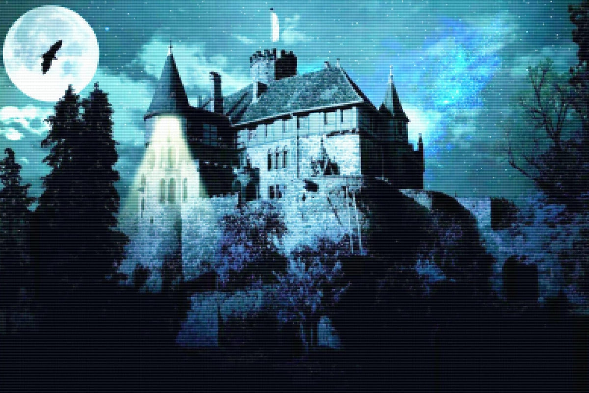 Castle On The Hill — Diamond Painting Kit