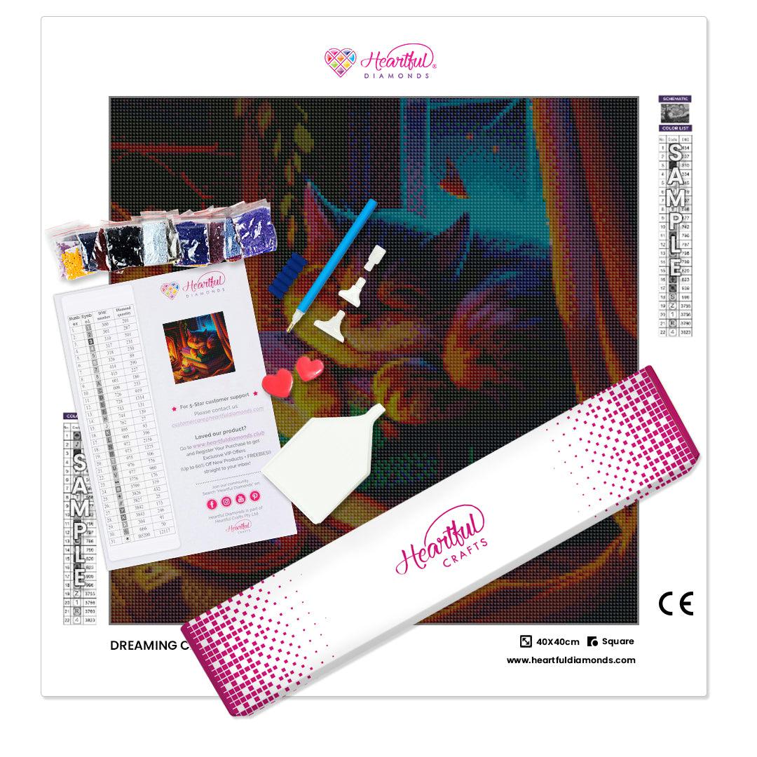 Dreaming Cat — Diamond Painting Kit