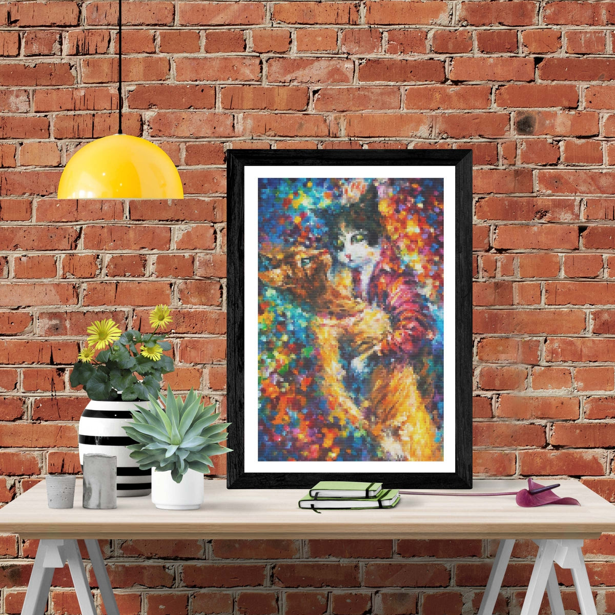 Cat Tango — Diamond Painting Kit