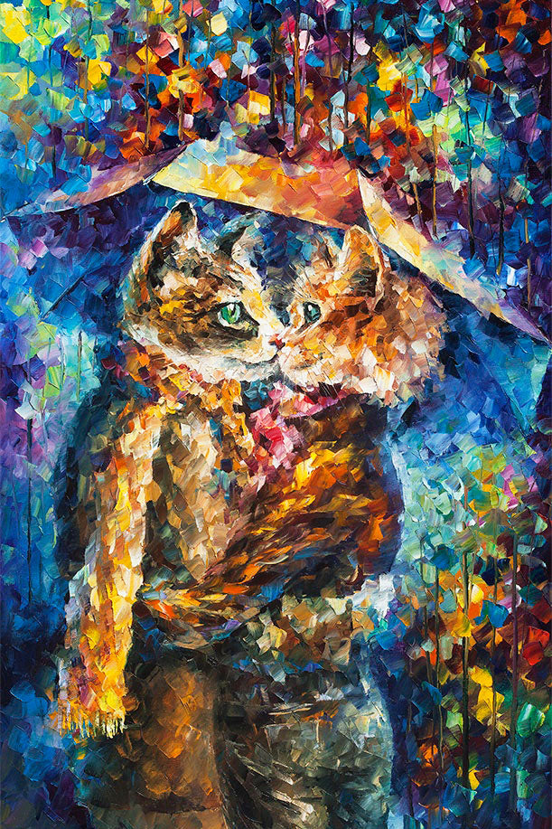 Cat Kiss — Diamond Painting Kit