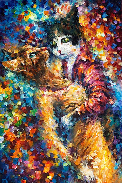 Cat Tango — Diamond Painting Kit