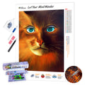 Cat Woman — Diamond Painting Kit