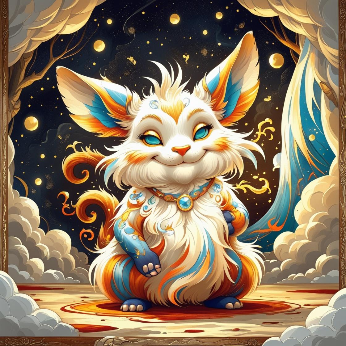 Celestial Critter (5FD+3Crystal) — Diamond Painting Kit