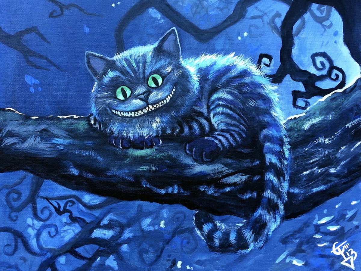 Cheshire Cat — Diamond Painting Kit