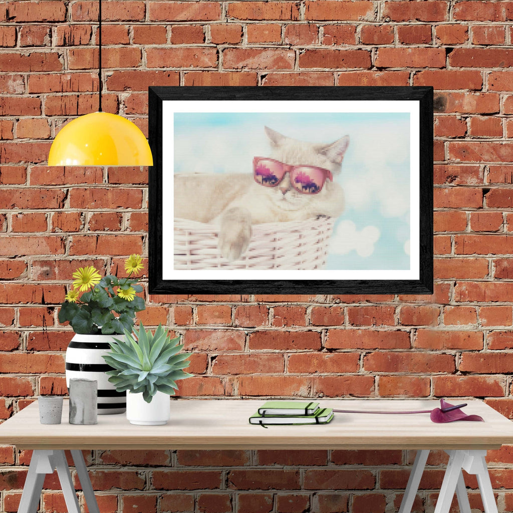 Chill Kitten — Diamond Painting Kit