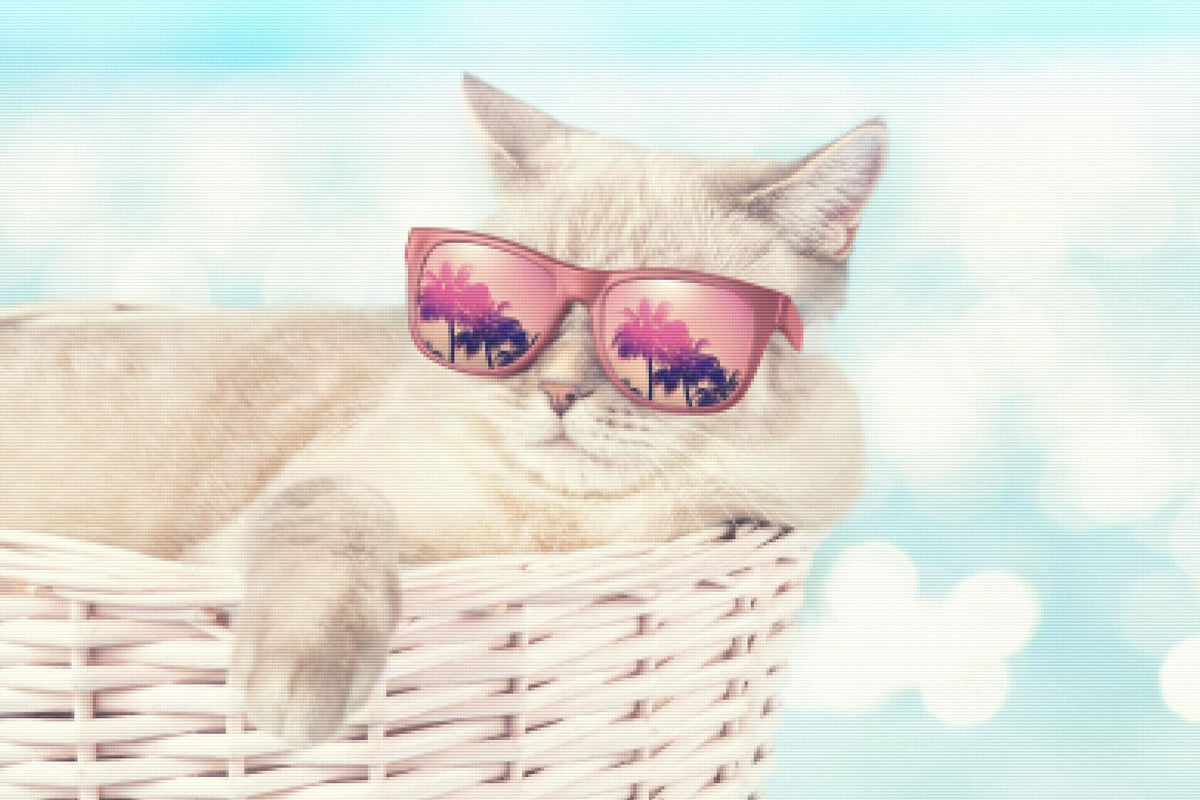 Chill Kitten — Diamond Painting Kit
