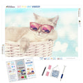 Chill Kitten — Diamond Painting Kit