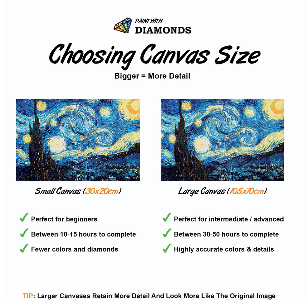 Emerald Eyes — Diamond Painting Kit