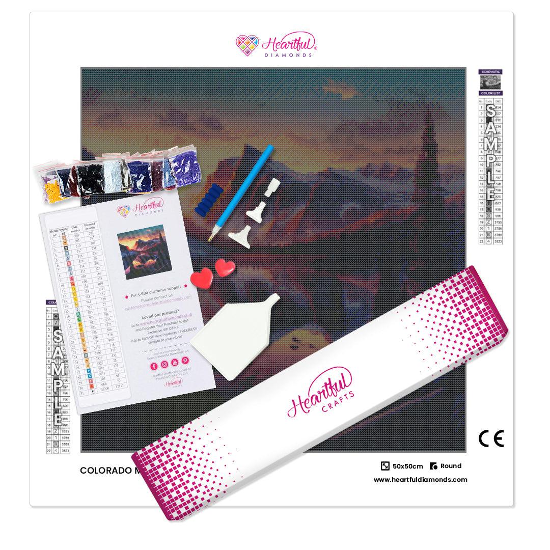 Colorado Mountains — Diamond Painting Kit