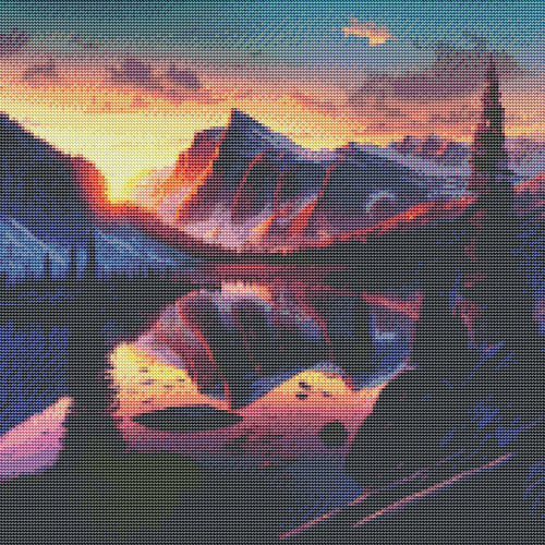 Colorado Mountains — Diamond Painting Kit
