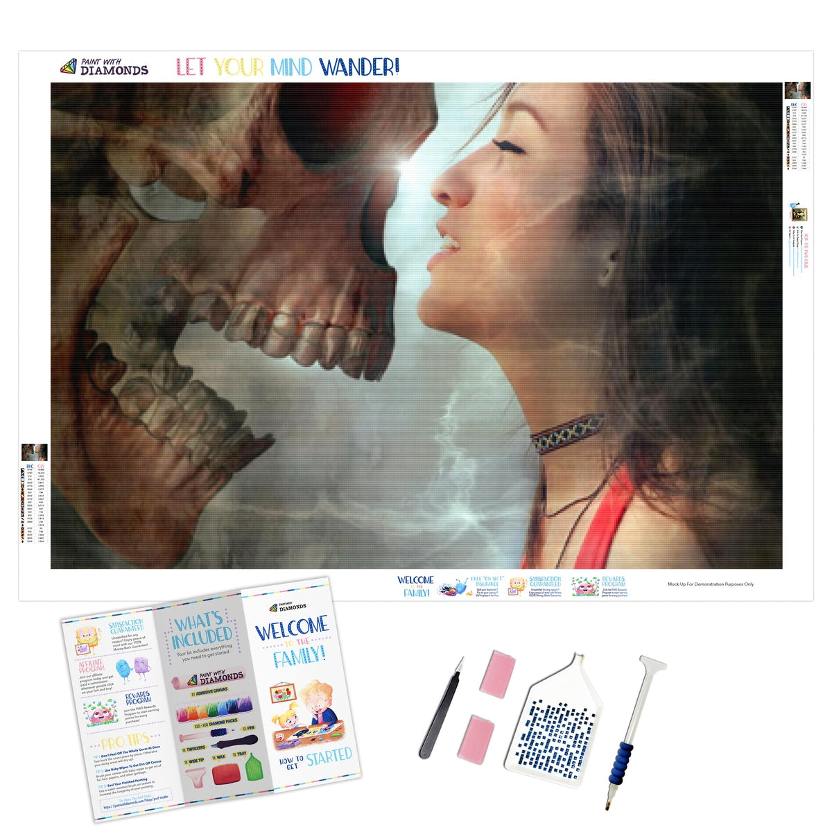 Confront Your Demons — Diamond Painting Kit