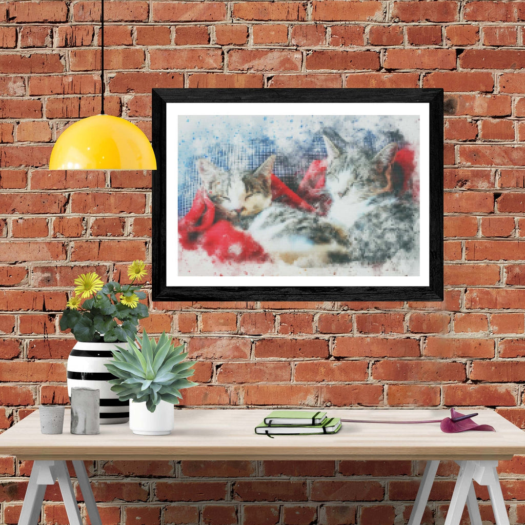 Cozy Kittens — Diamond Painting Kit