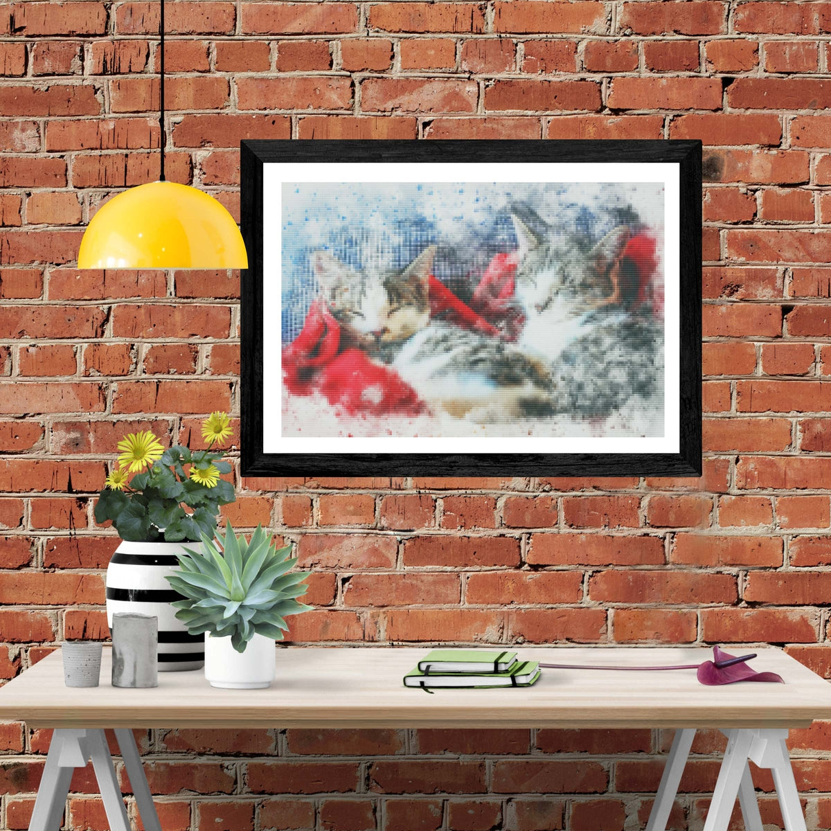 Cozy Kittens — Diamond Painting Kit