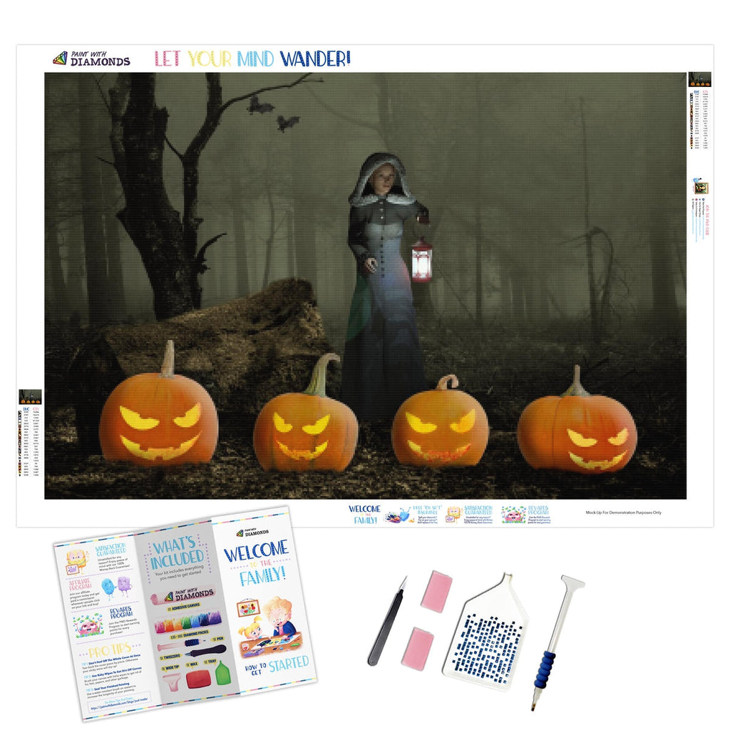 Creepy Forest — Diamond Painting Kit