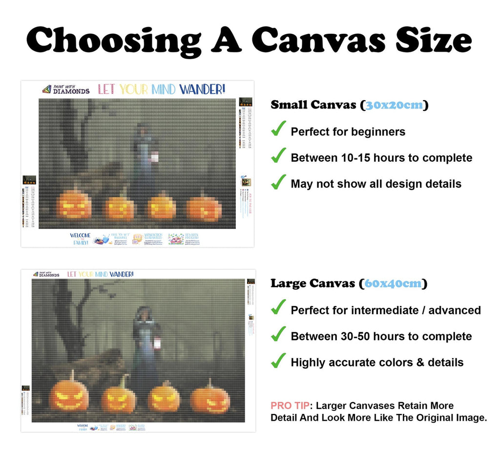 Creepy Forest — Diamond Painting Kit