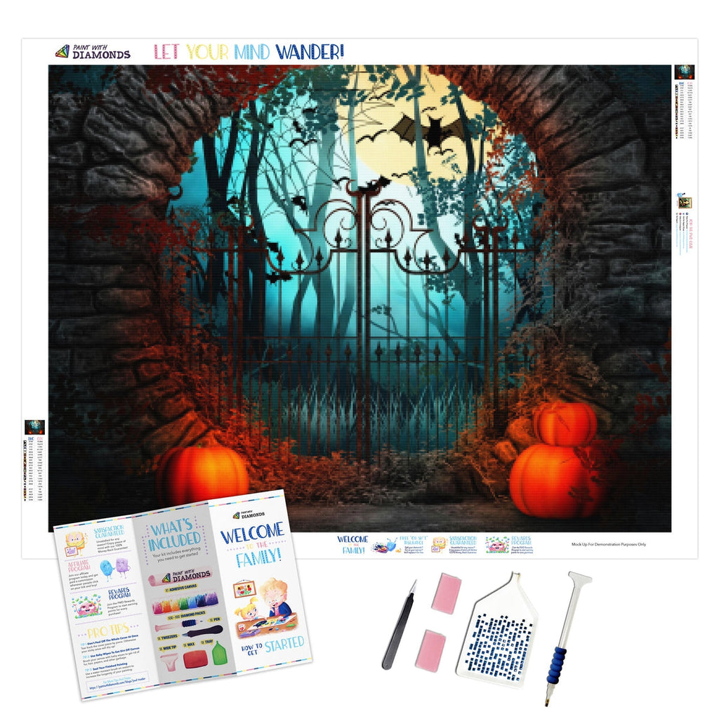 Creepy Passage — Diamond Painting Kit