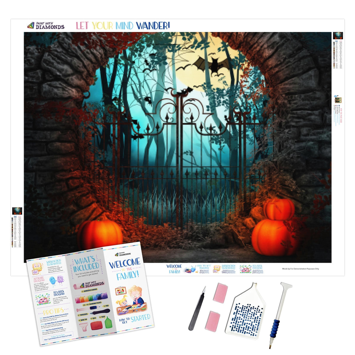 Creepy Passage — Diamond Painting Kit