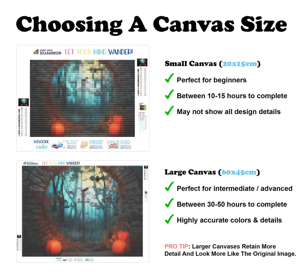 Creepy Passage — Diamond Painting Kit