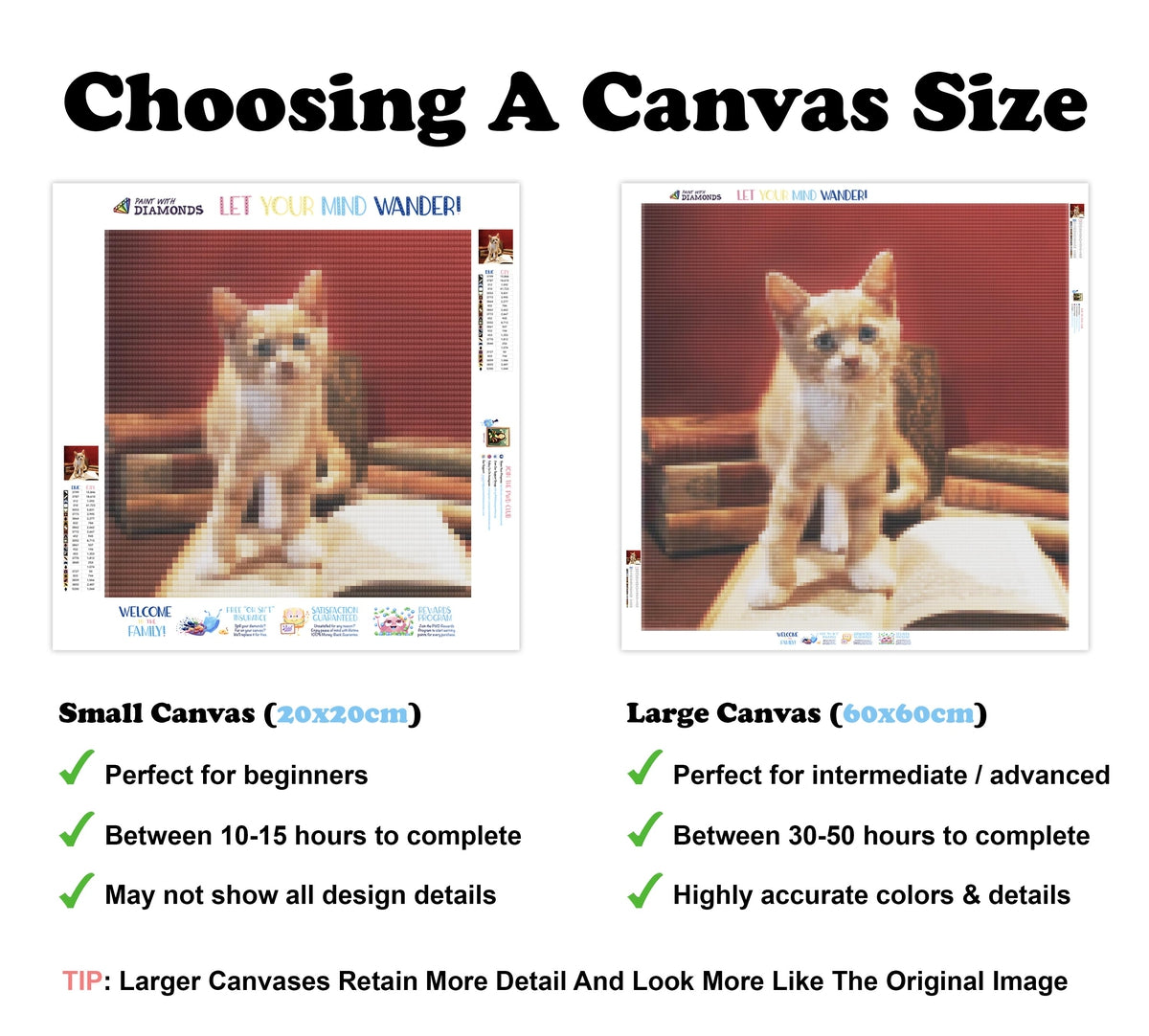Curious Cat — Diamond Painting Kit