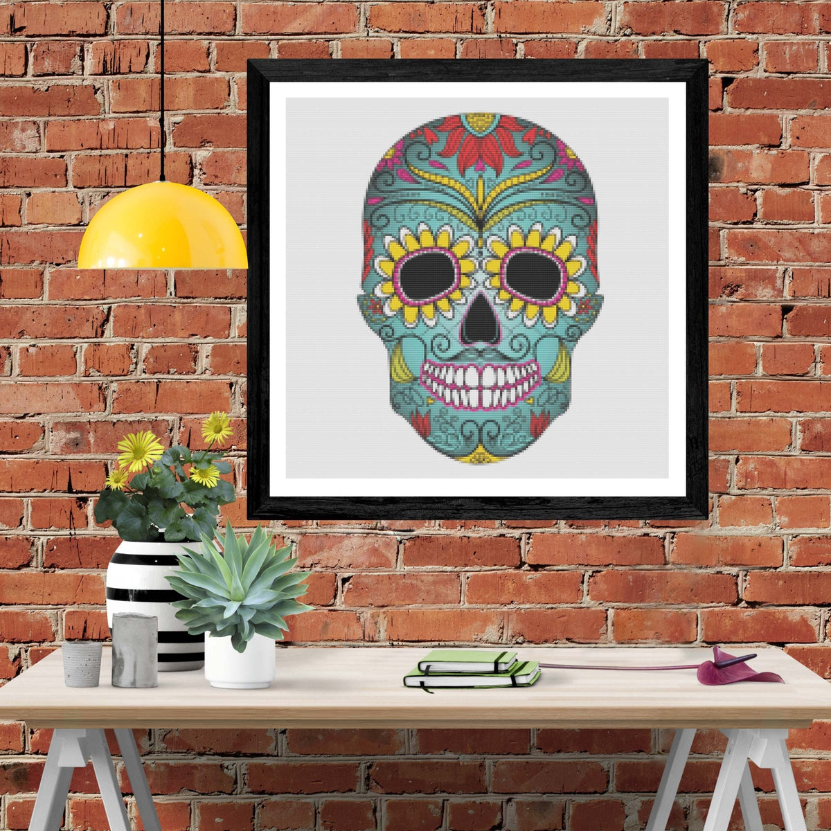 Day Of The Dead Skull — Diamond Painting Kit