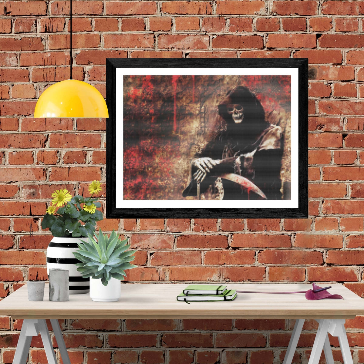 Death Awaits — Diamond Painting Kit