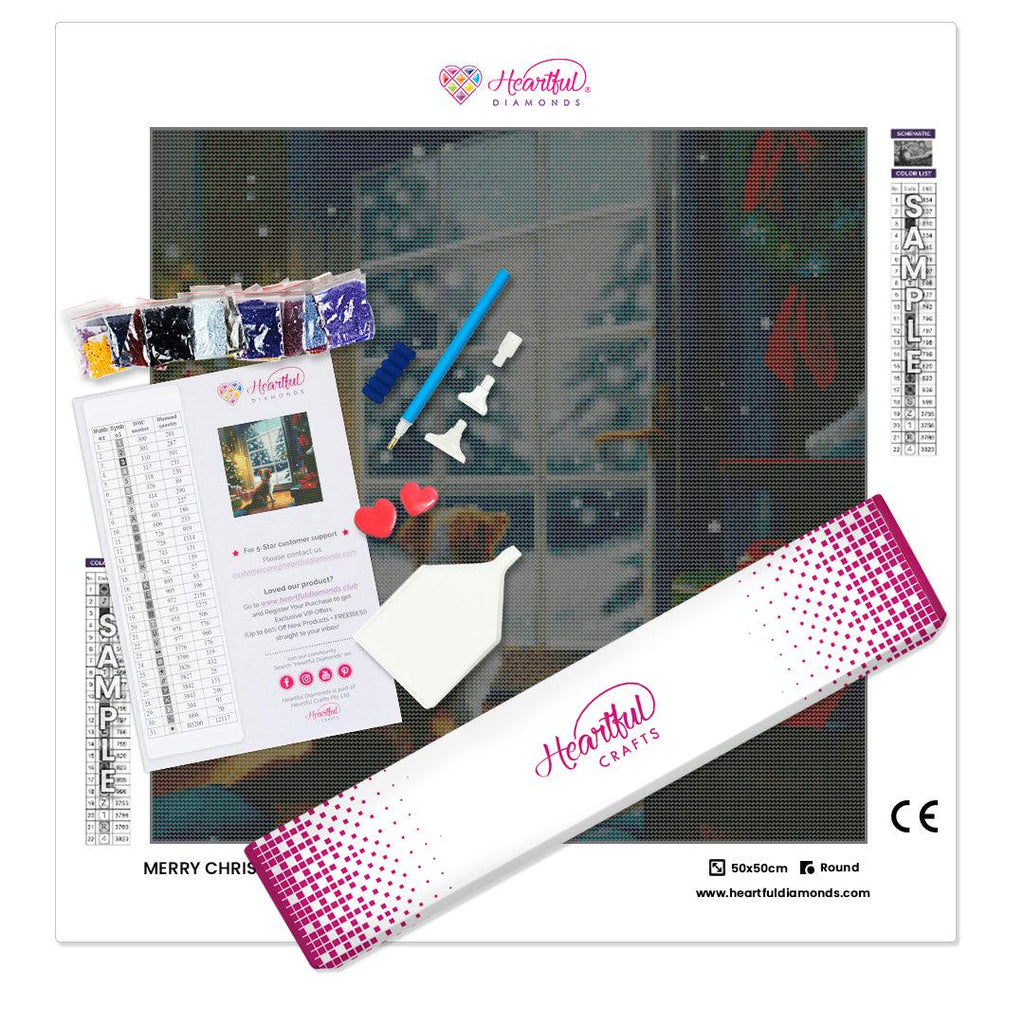Merry Christmas with Fido — Diamond Painting Kit