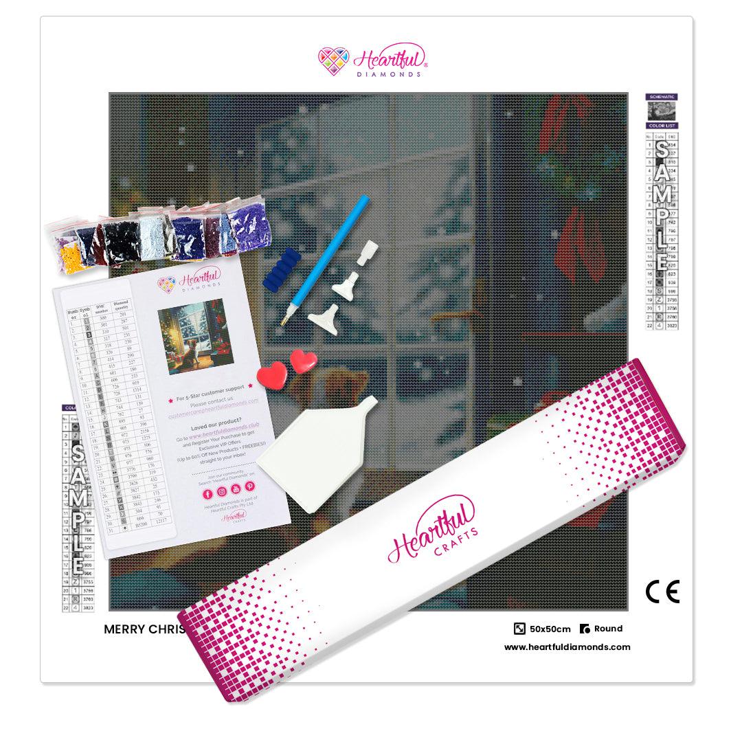 Merry Christmas with Fido — Diamond Painting Kit