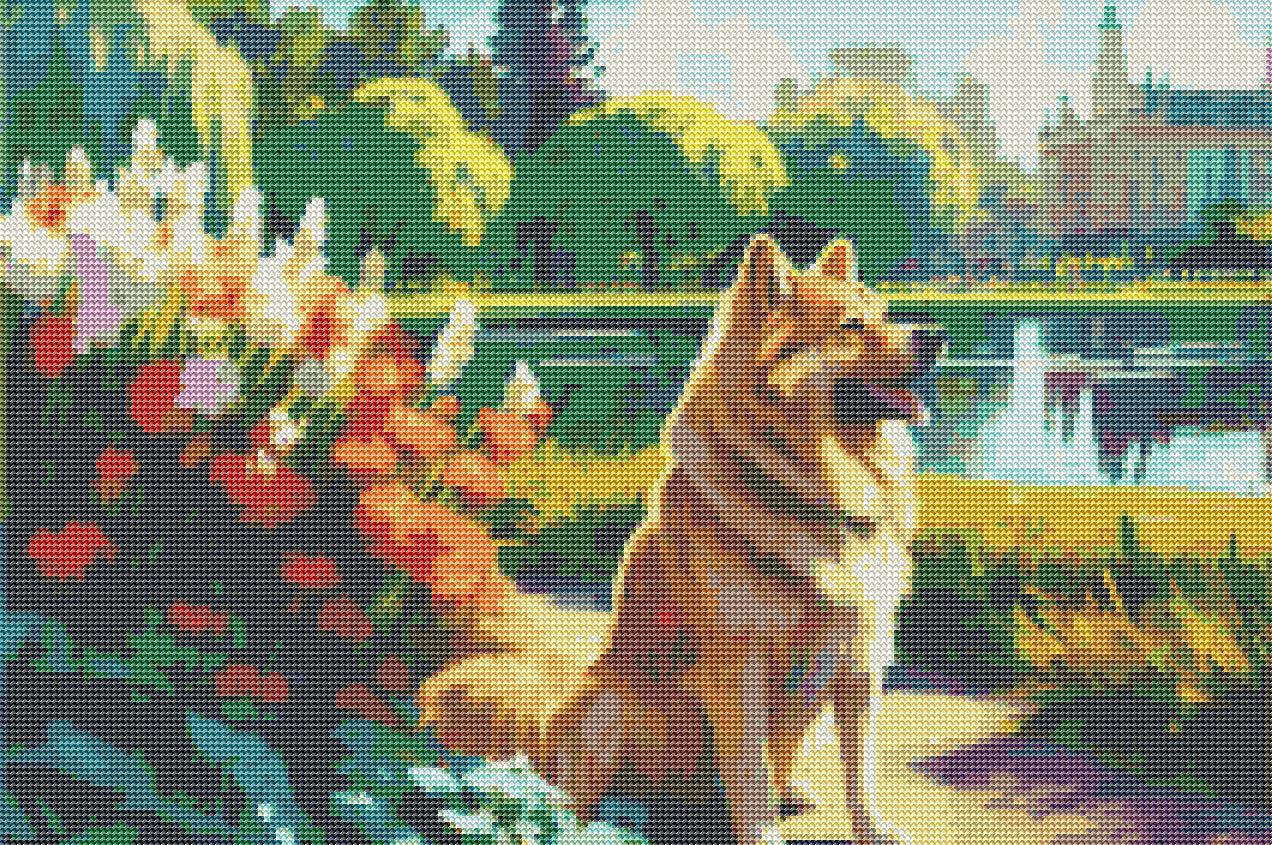 Puppy Playtime — Diamond Painting Kit