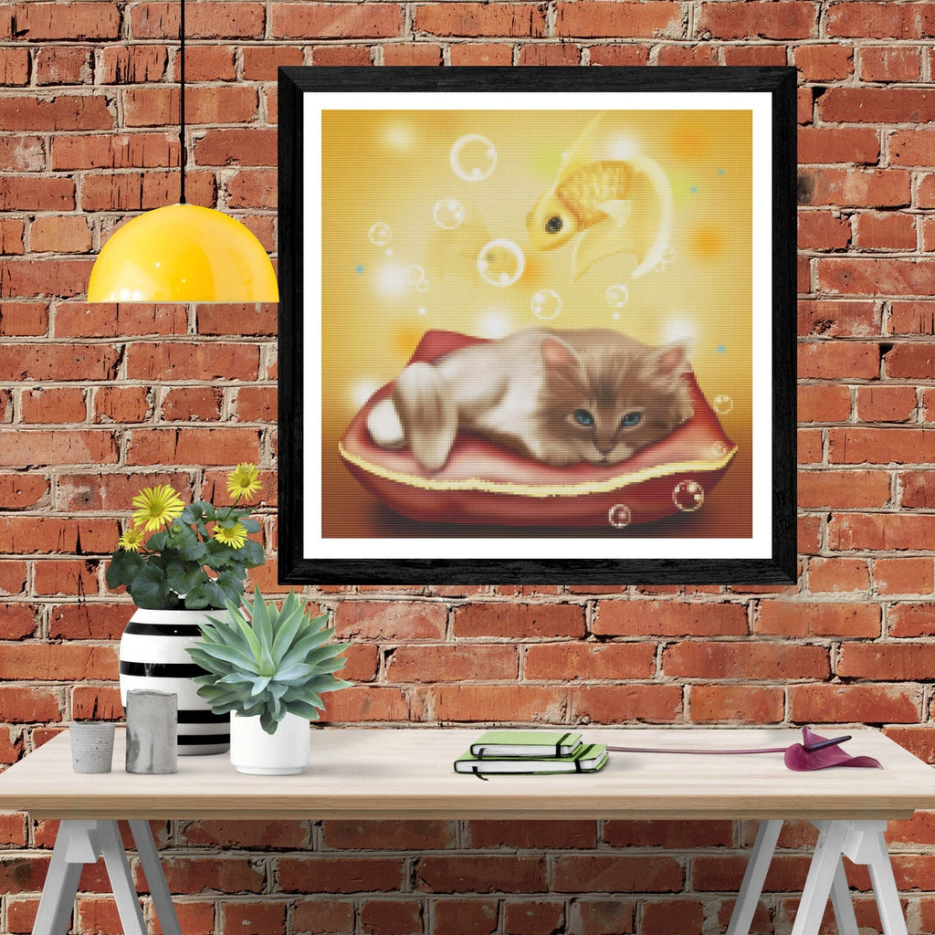 Dreaming Of Dinner — Diamond Painting Kit