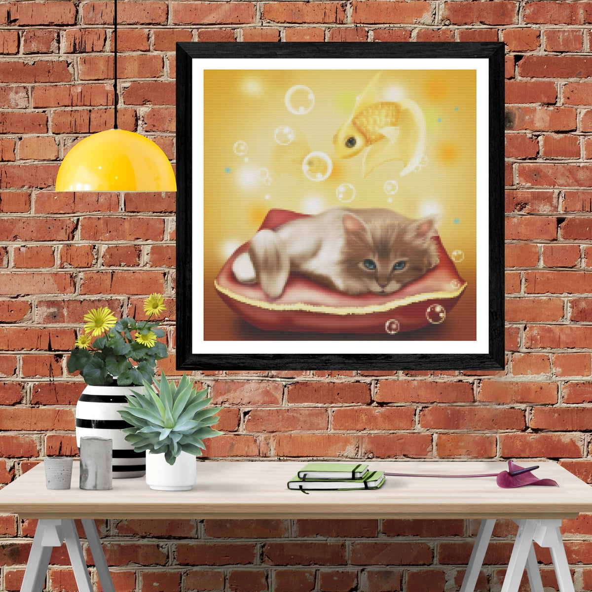 Dreaming Of Dinner — Diamond Painting Kit