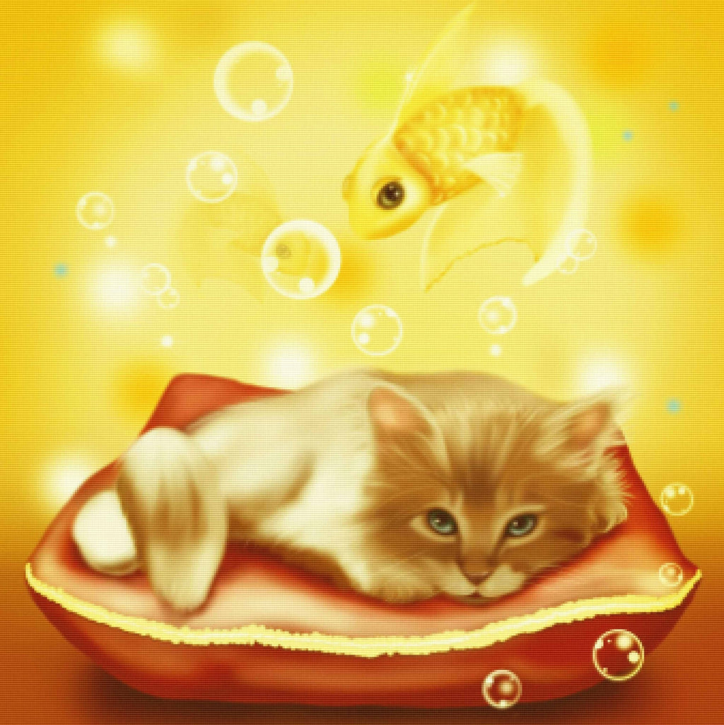 Dreaming Of Dinner — Diamond Painting Kit