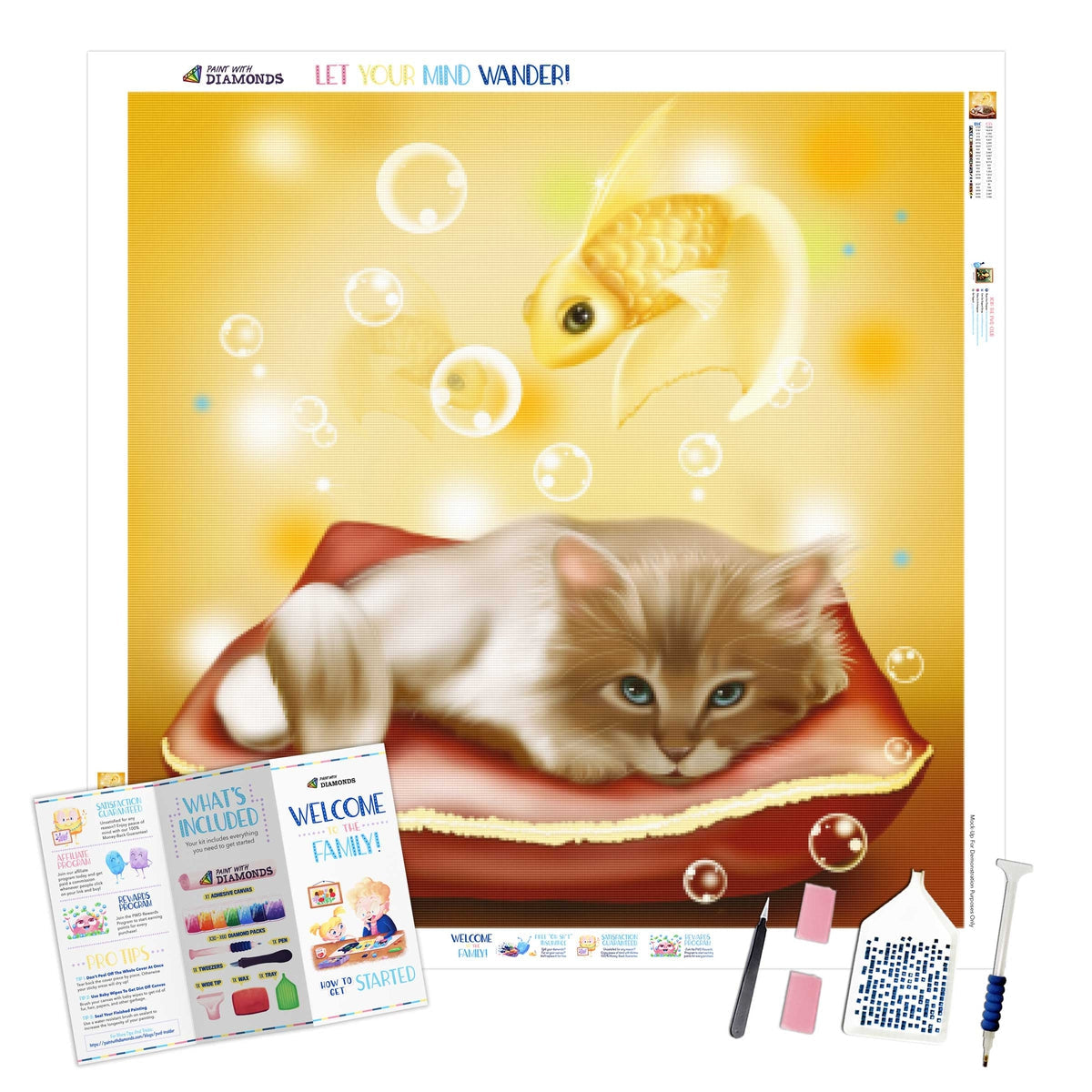 Dreaming Of Dinner — Diamond Painting Kit