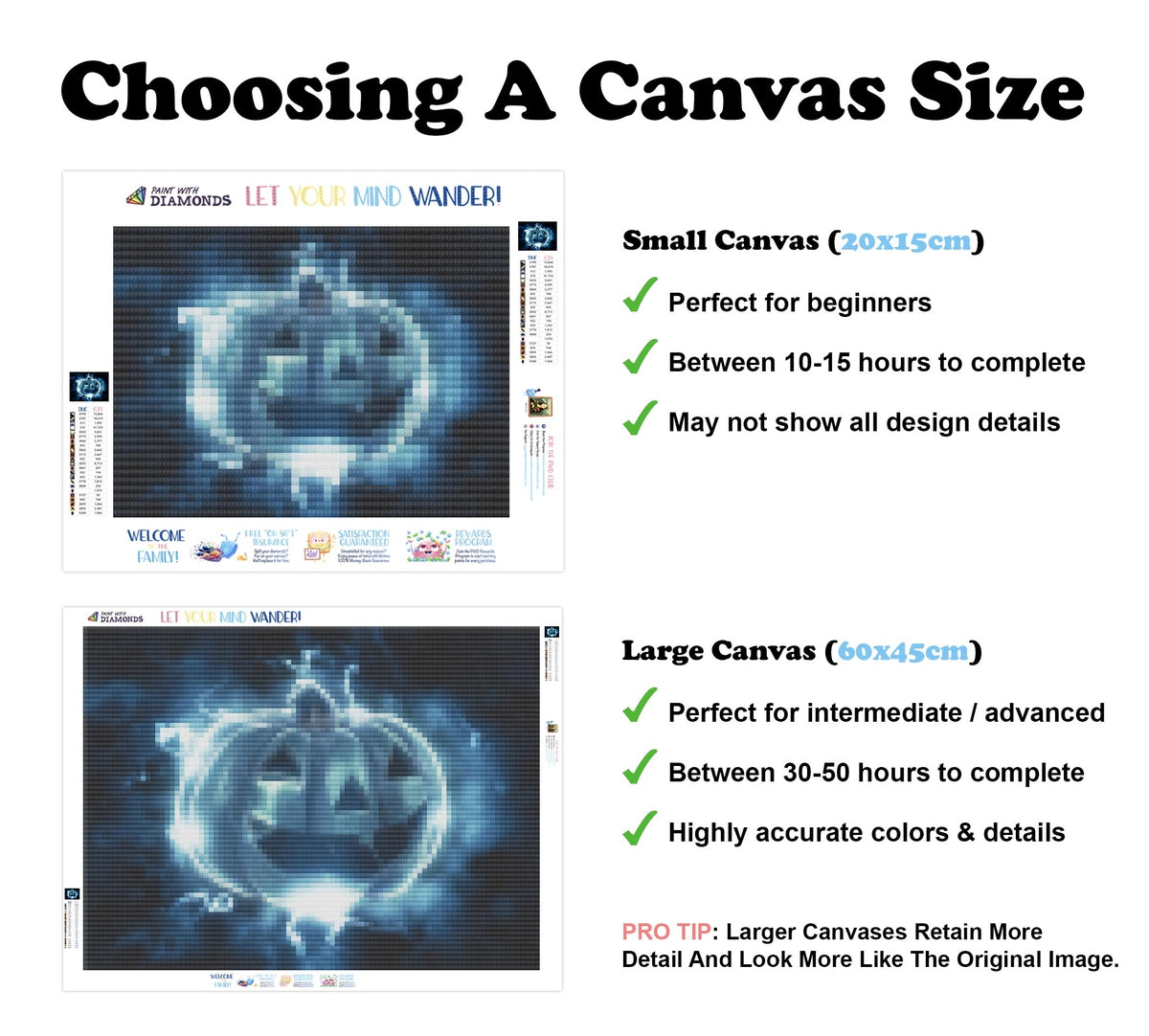 Electric Pumpkin — Diamond Painting Kit