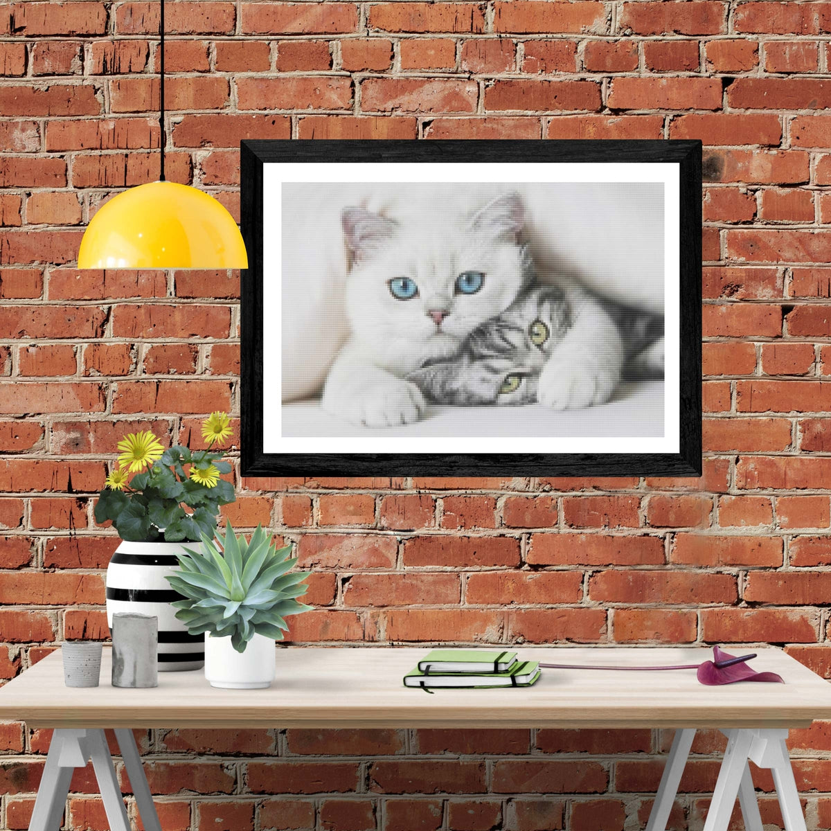 Emerald And Azure — Diamond Painting Kit