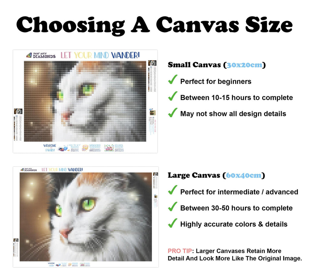 Emerald Gaze — Diamond Painting Kit