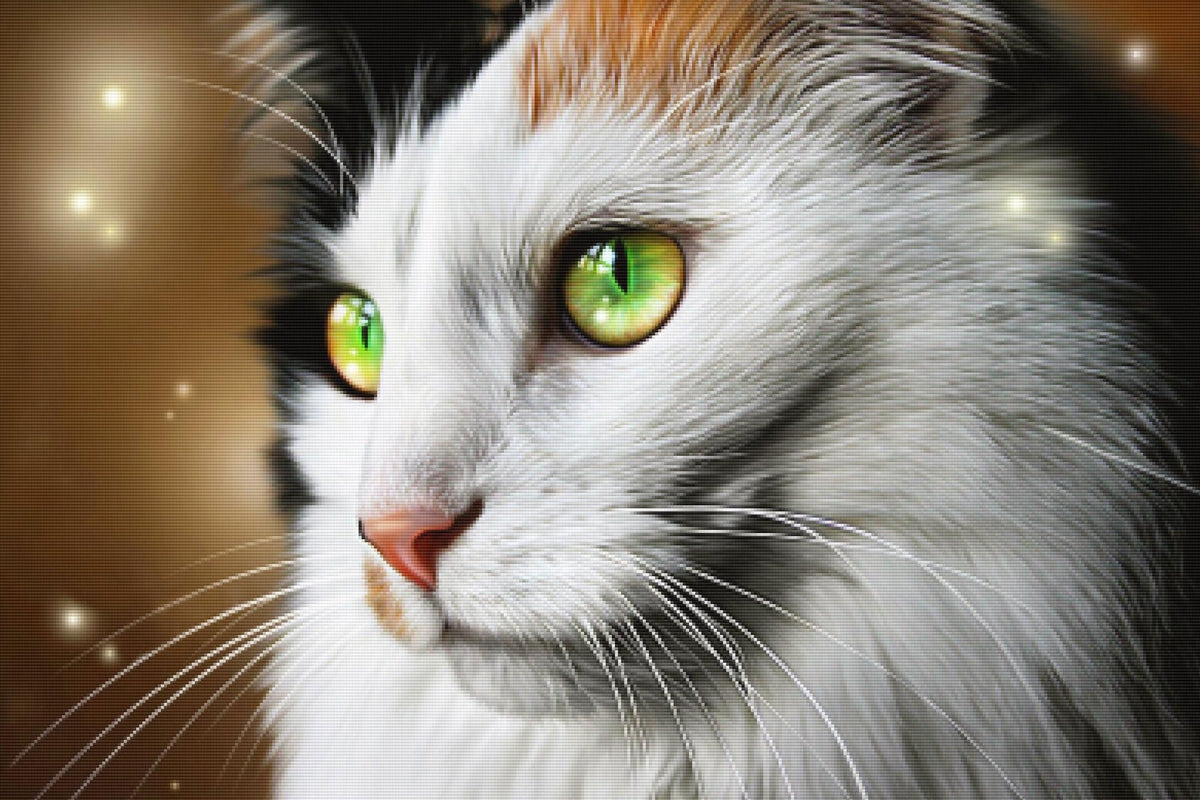 Emerald Gaze — Diamond Painting Kit