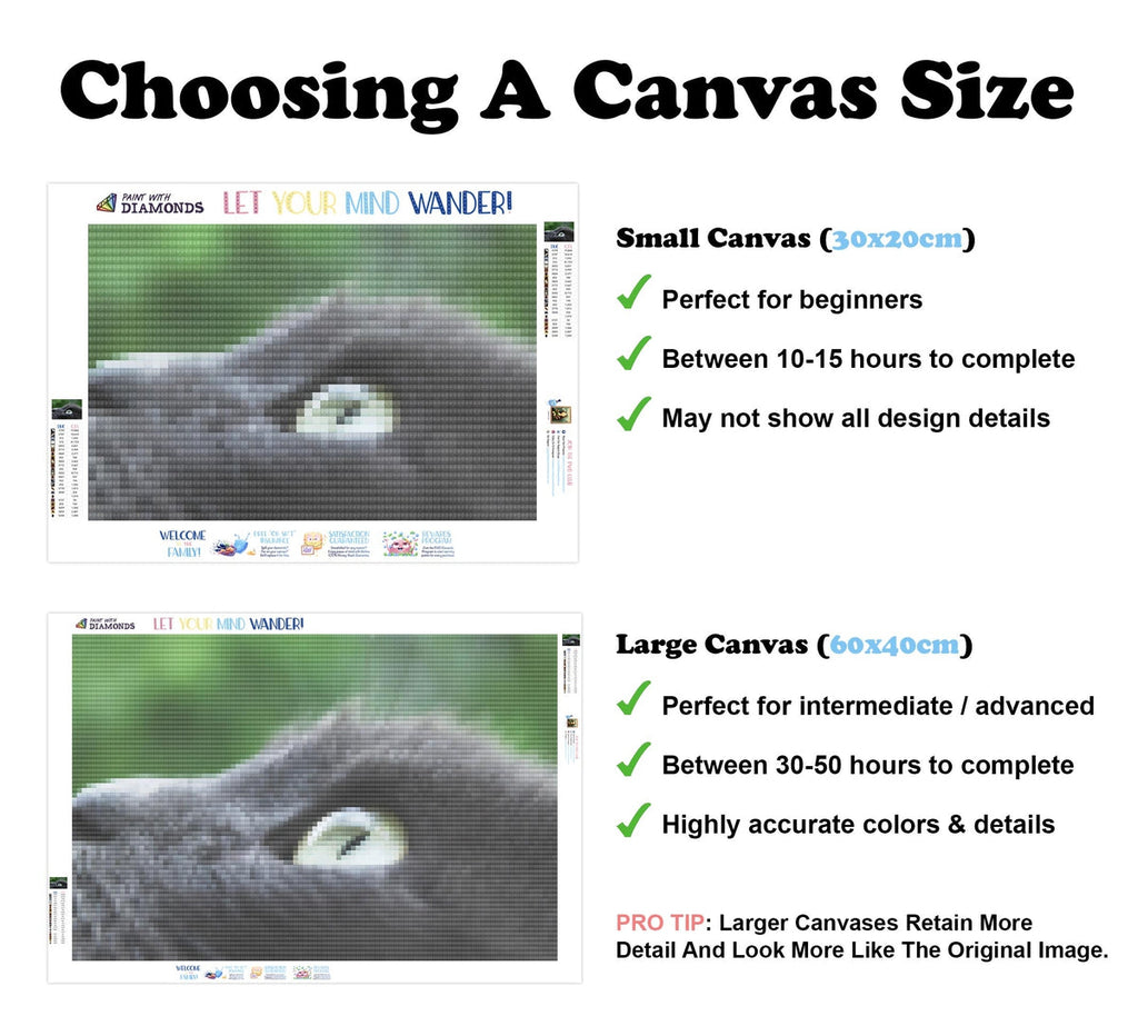 Eyes Like Glass — Diamond Painting Kit